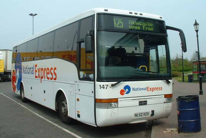 Arriva Northumbria National Express DAF SB3000 Van Hool Alizee T9 147